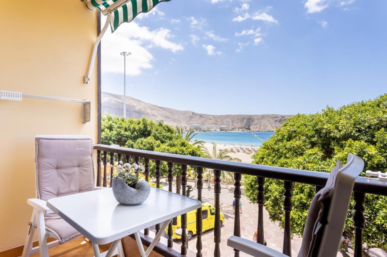 Classbnb - Seafront Studio With Beach View In The Center Of Los Cristianos Los Cristianos  Ngoại thất bức ảnh